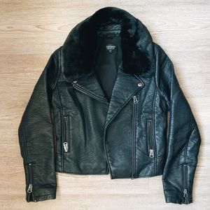 TOP SHOP LEATHER JACKET